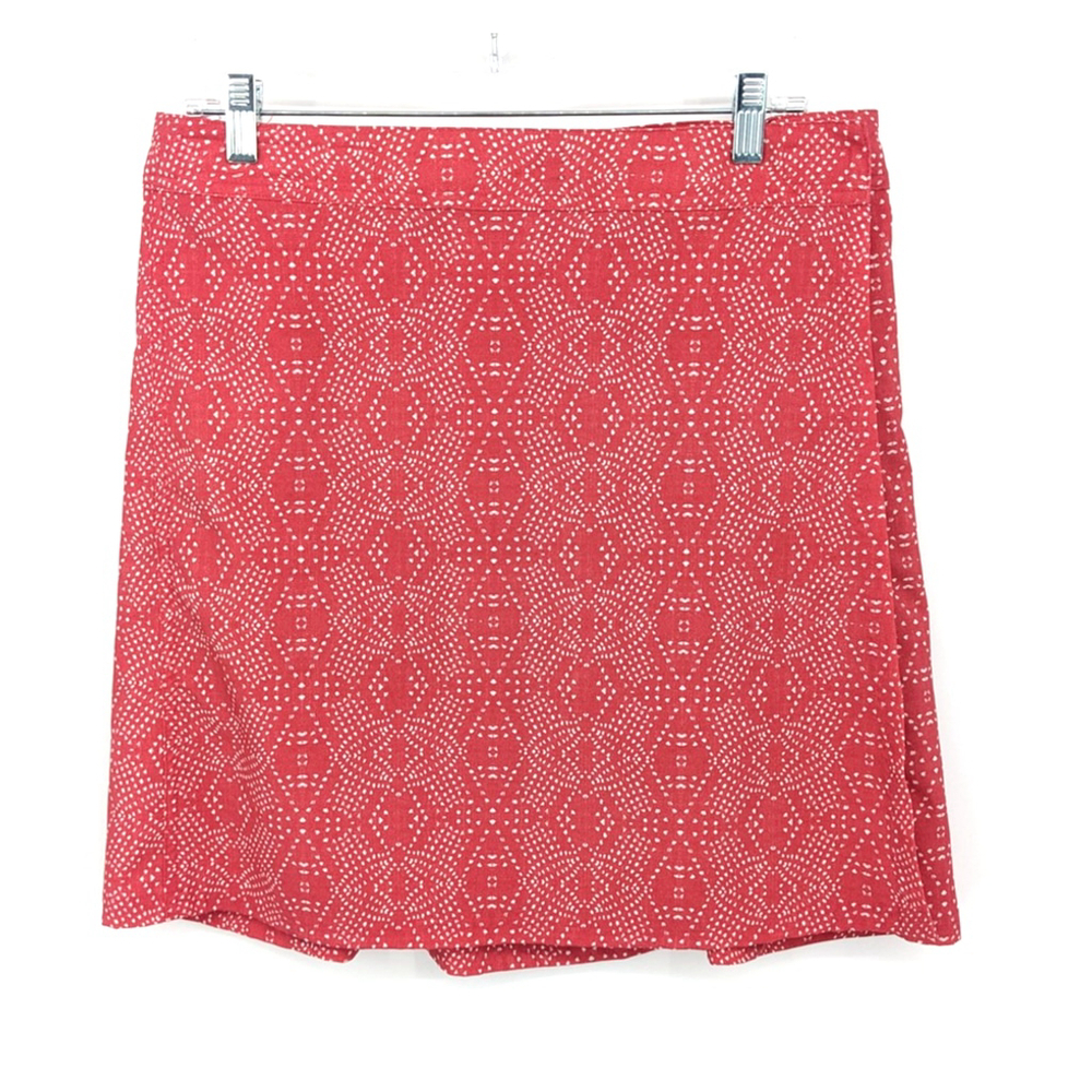 RipSkirt Hawaii Skirt Womens M Pink Geometric Print Wrap Quick Dry Swim Cover Up